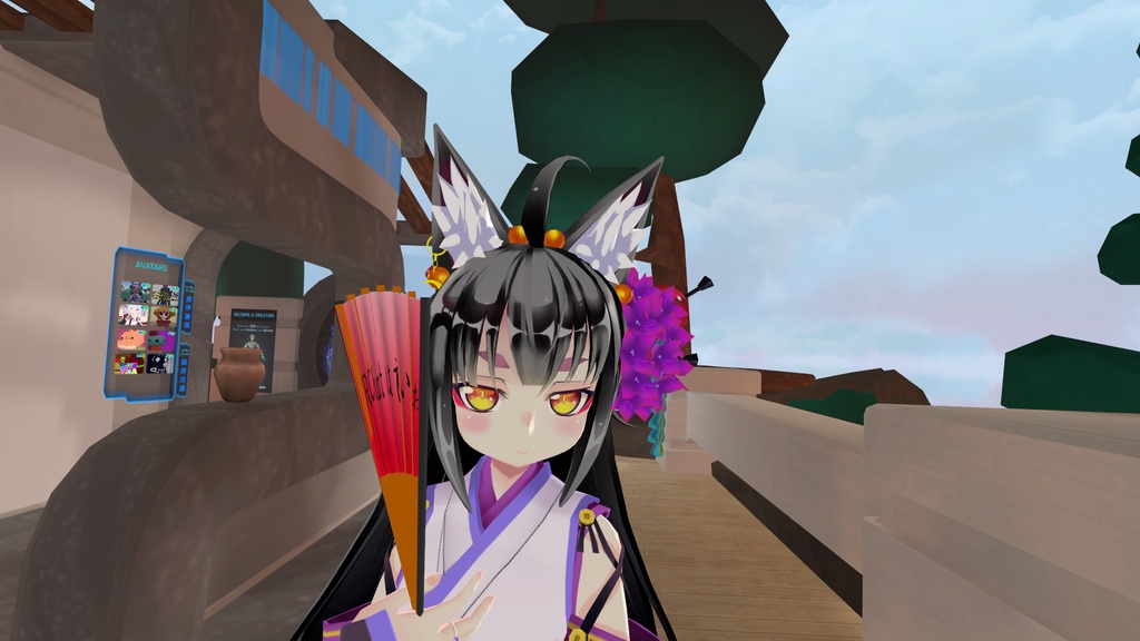 【無料】やっつけモデリング扇子