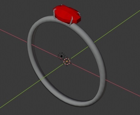 【無料】やっつけモデリングRing２【指輪】