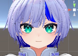 VRChatアバター用 視線アイトラッキング左右別制御セット(寄り目ができる)