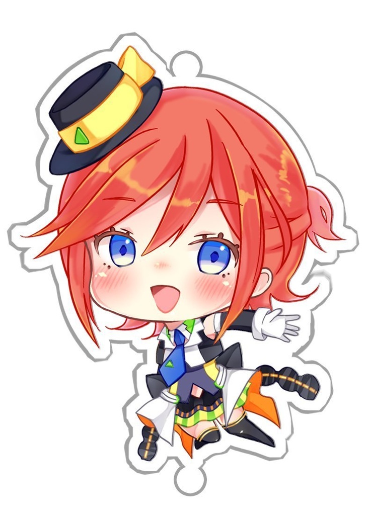 カナクモちゃんきらきらアクキー