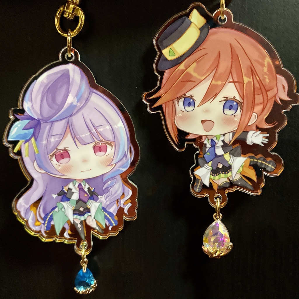 カナクモちゃんきらきらアクキー