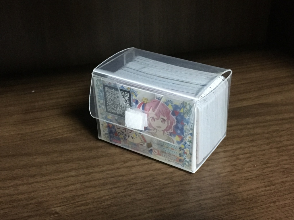 フォロチケケース中（透明）