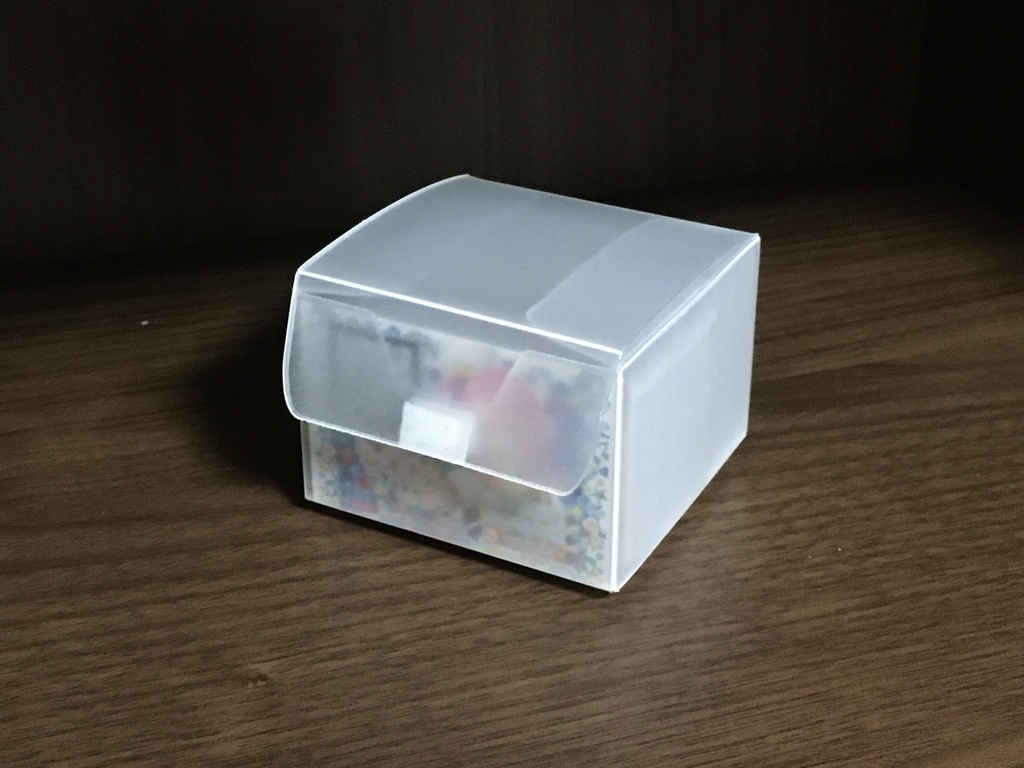 フォロチケケース大（半透明）