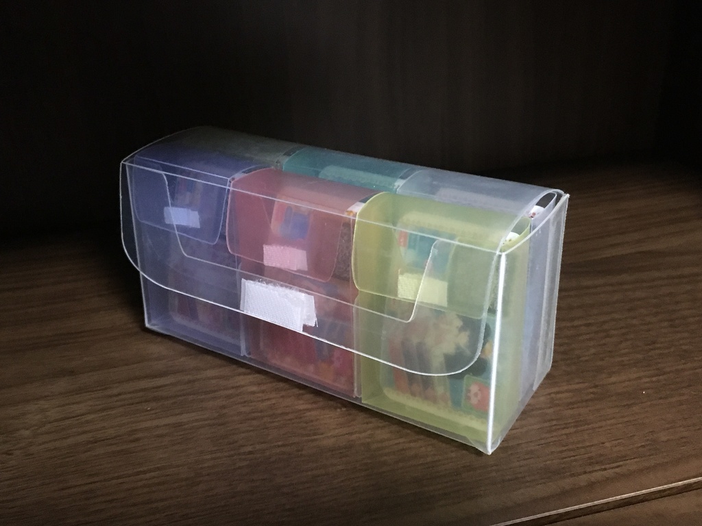 フォロチケケース・ケース入り6個（透明）