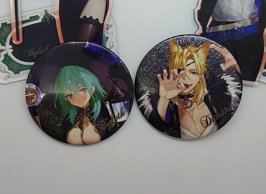 ディミレス 缶バッジ アクリルスタンド