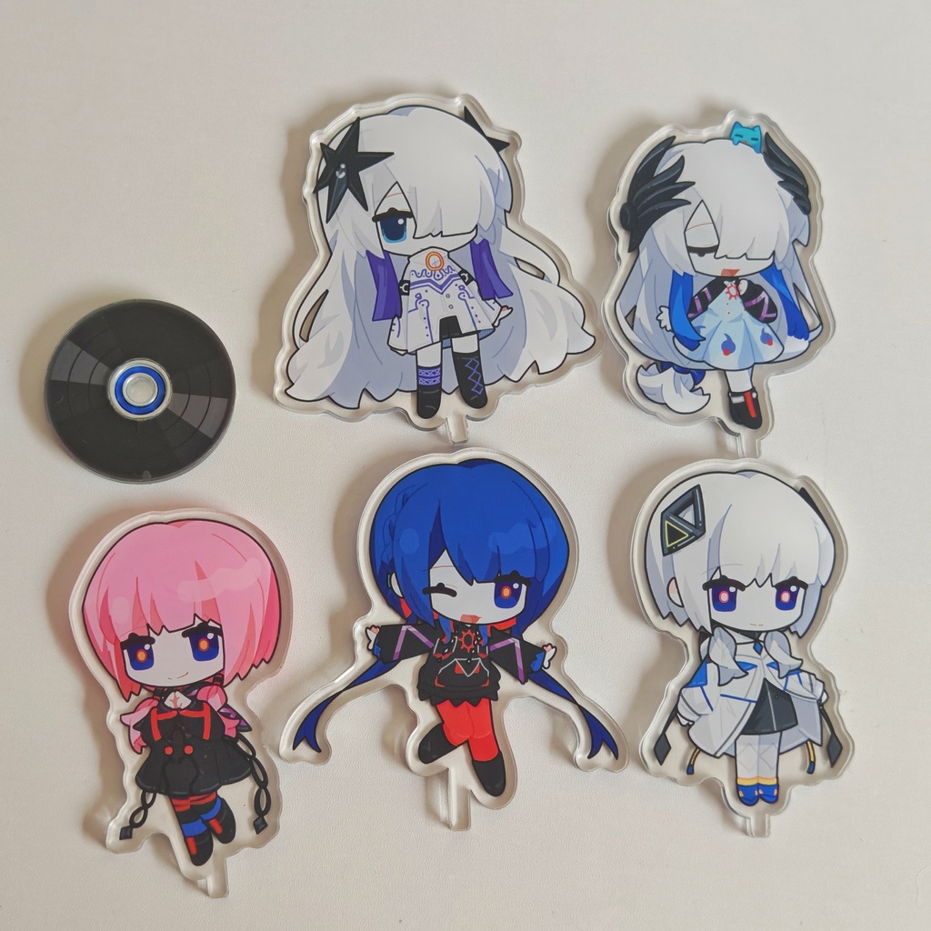 神椿スタジオ SD回転式アクリルスタンド(花譜/理芽/ヰ世界情緒/可不/星界)