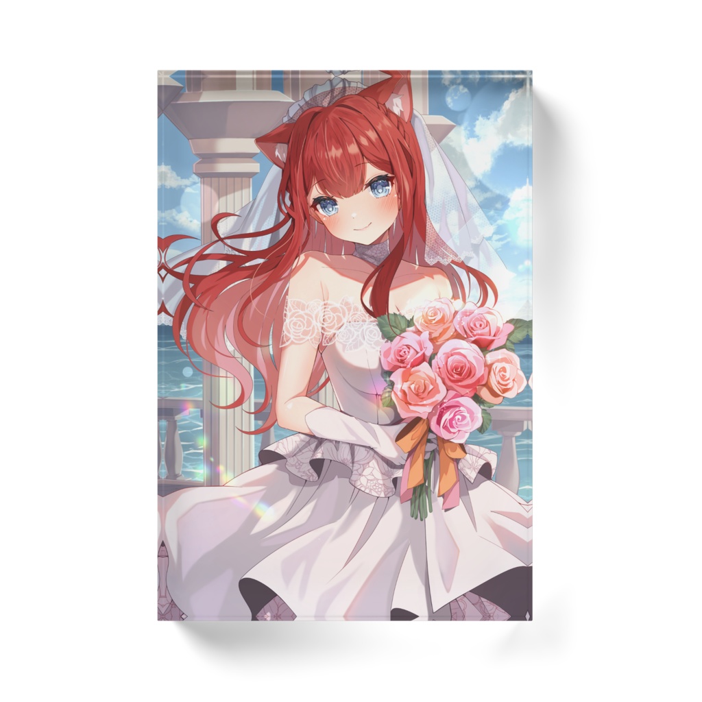 華房とろふ3周年記念アクリルブロック