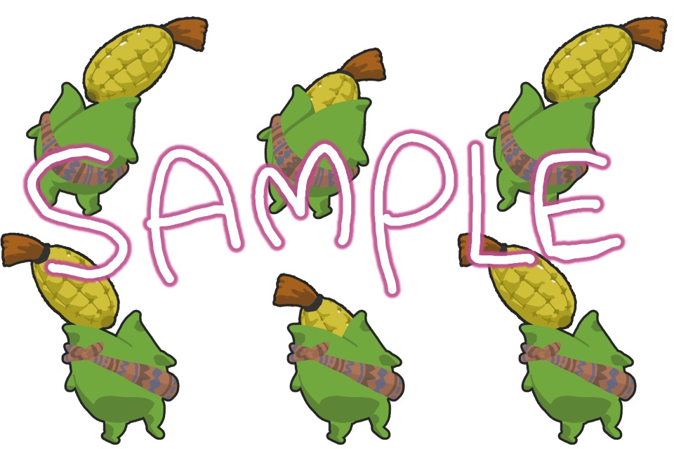 ピクリエ用アバター「モロコシさま」