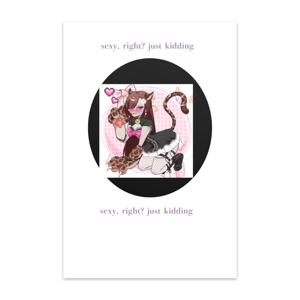 neku app character postcard 