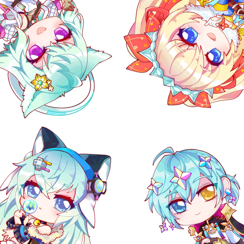 クラフィ　スタンド付きアクリルキーホルダー