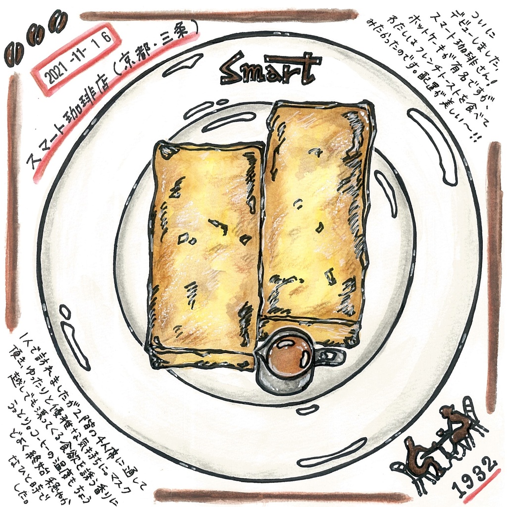 喫茶ドローイング本#KYOTO