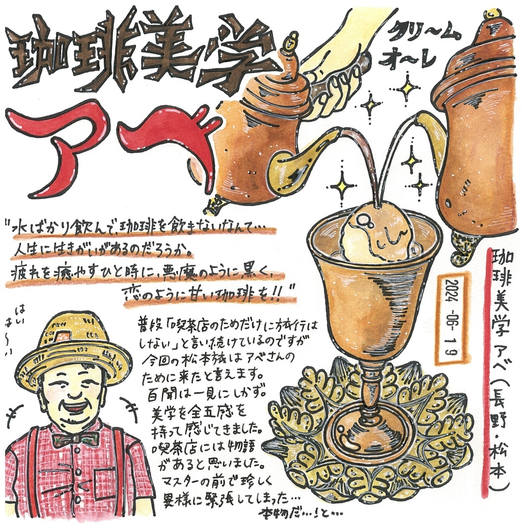 喫茶ドローイング本#7