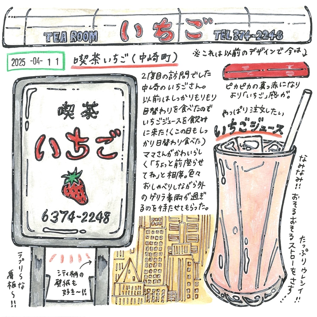 喫茶ドローイング本 #OSAKA④