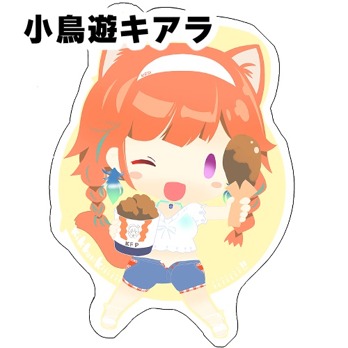 【非公式同人グッズ】ホロライブENアクリルキーホルダー