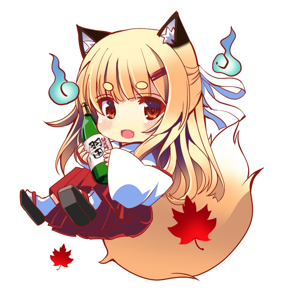 【7/16吼噦之宴新作】【創作狐娘】楓ちゃんアクリルキーホルダー