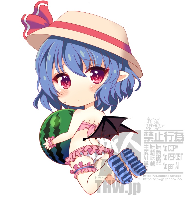 【第二十二回博麗神社例大祭新グッズ】レミリアフラン咲夜水着キーホルダー【全三種】