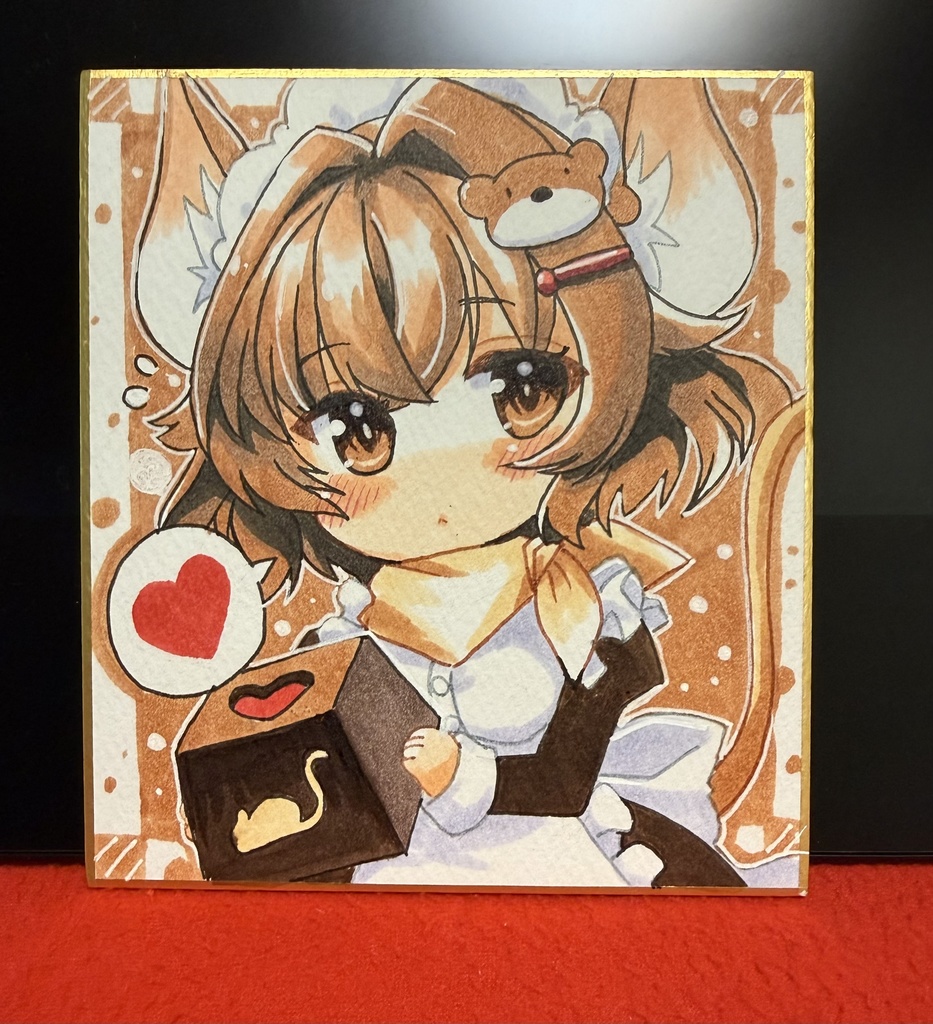 【3月14日申込締め切り】【2月Booth先行描き下ろし二次創作色紙(一部イベント余部あり)】【Lサイズ大色紙】【Sサイズ小色紙】