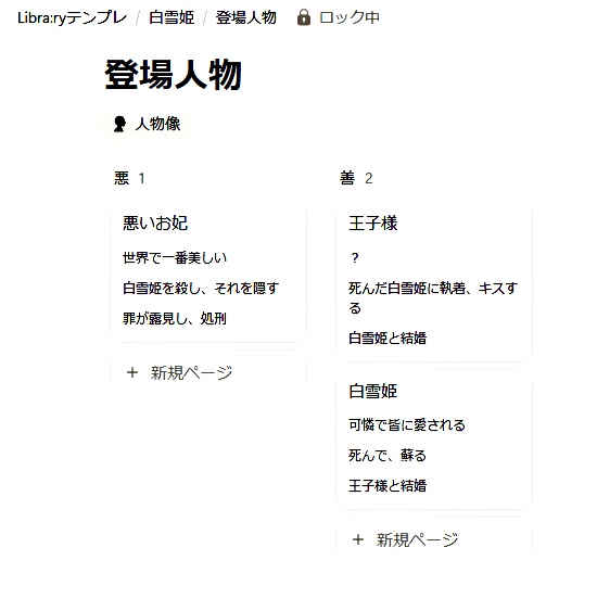 【Notionテンプレ】物語創作支援ツール 《Libra:ry》