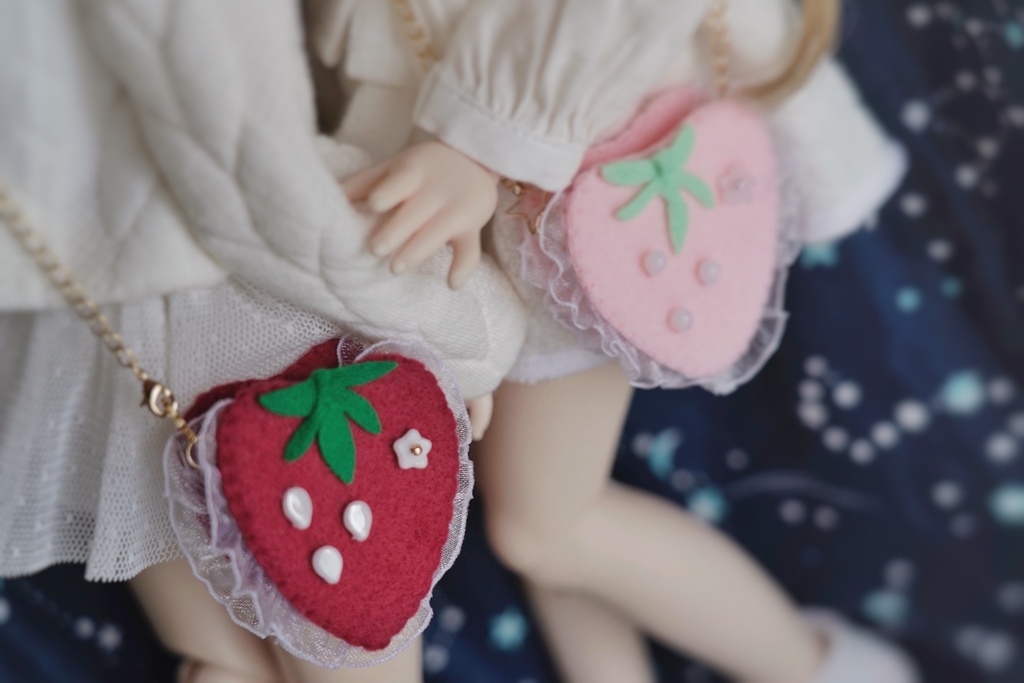 ♡ふる〜ちゅ♡ポシェット♡あかいちご