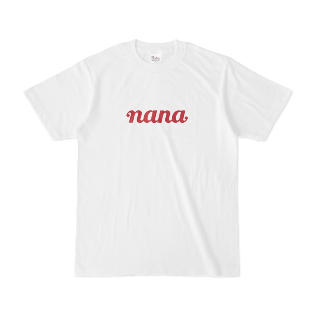 nanaロゴT（ホワイト）