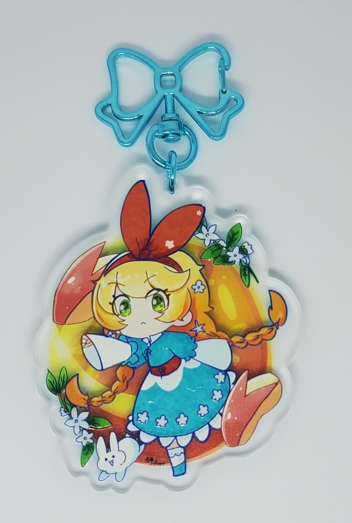 【創作】〈ティータイム?〉シリーズ 『 一緒にいかが?』アクキー