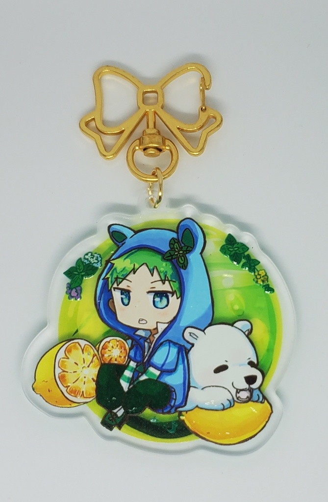 【創作】〈ティータイム?〉シリーズ 『 一緒にいかが?』アクキー