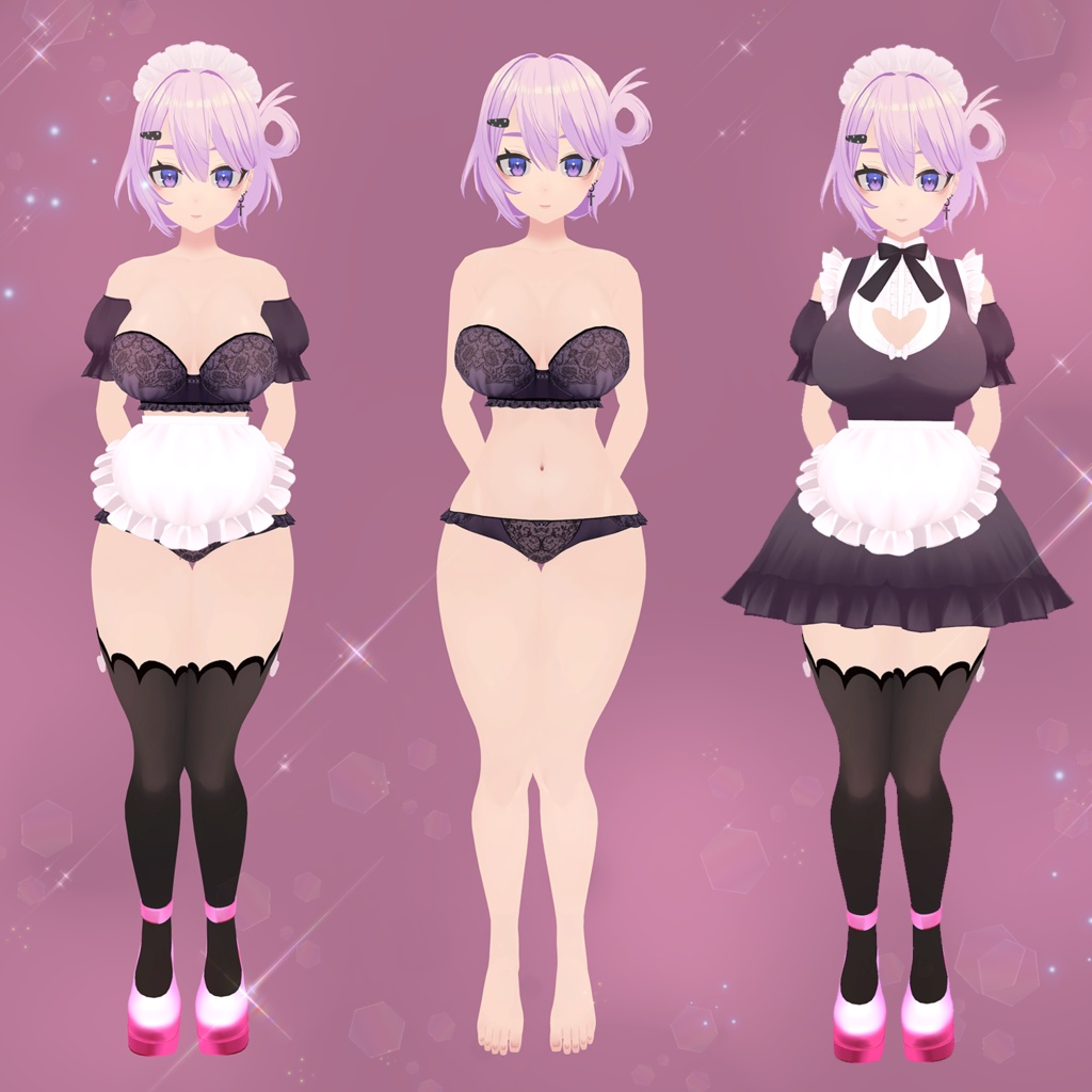 【オリジナル3Dモデル】Lilac -ライラック- 2.0