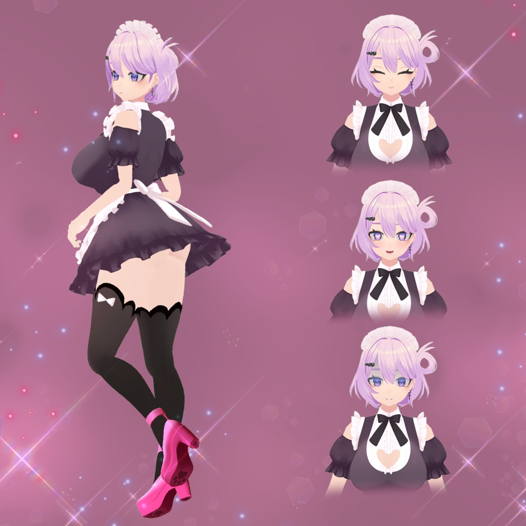 【オリジナル3Dモデル】Lilac -ライラック- 2.0