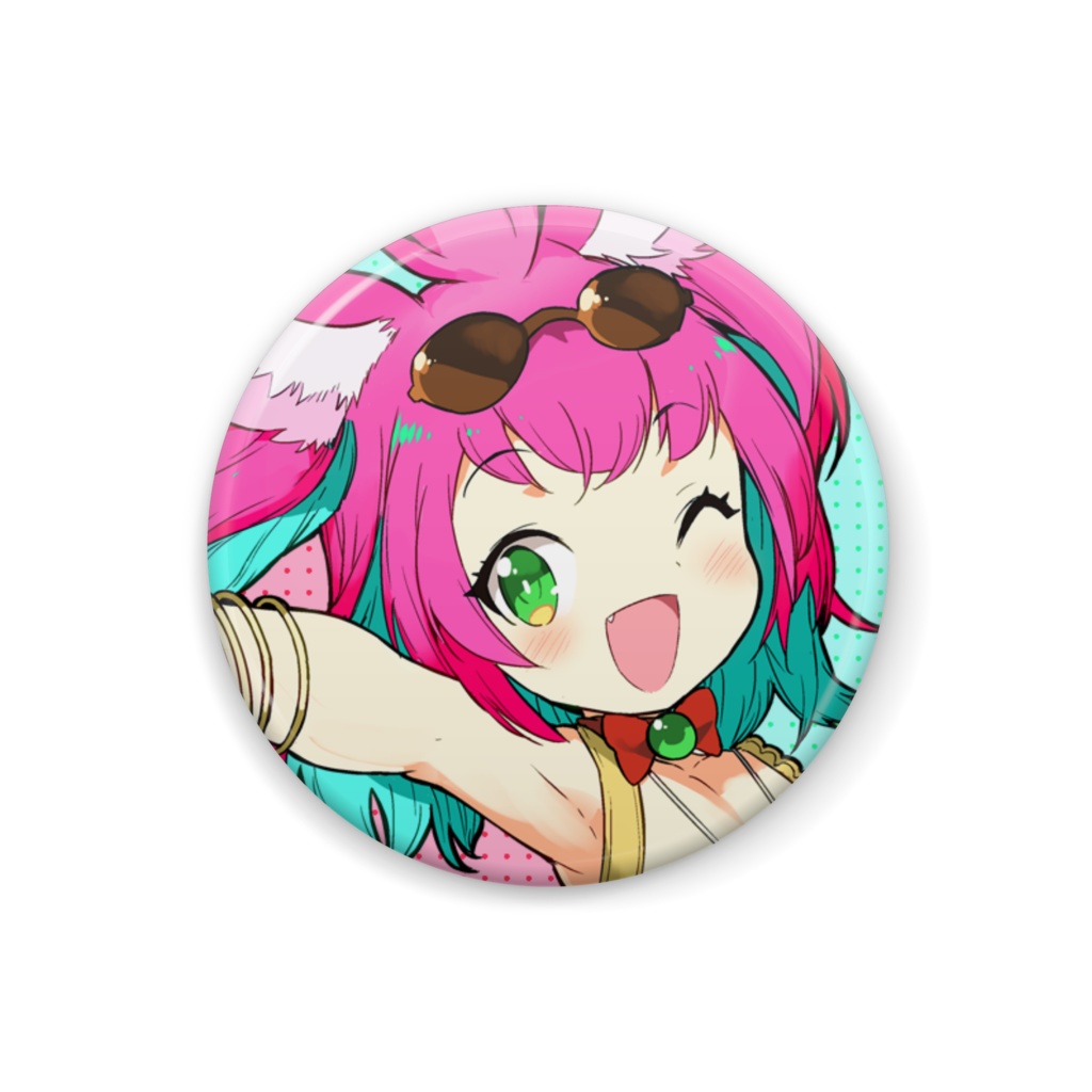ネコ子★缶バッチ