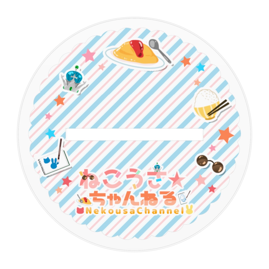 ねこうさ★アクリルフィギュア(ネコ子・ゲーミングフォーム)