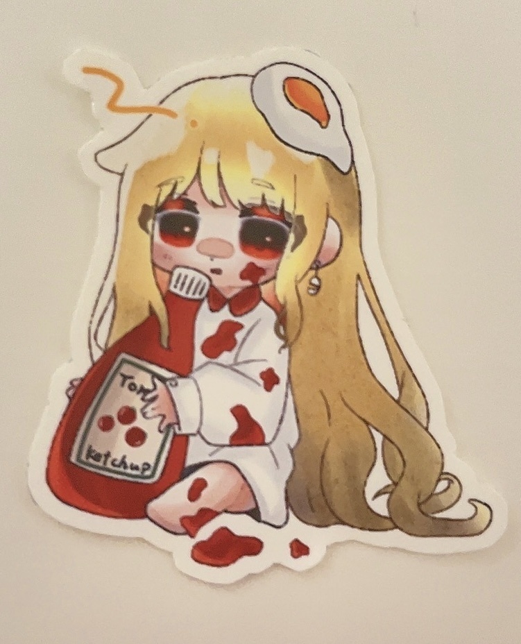 おむらいすちゃんすてっかー