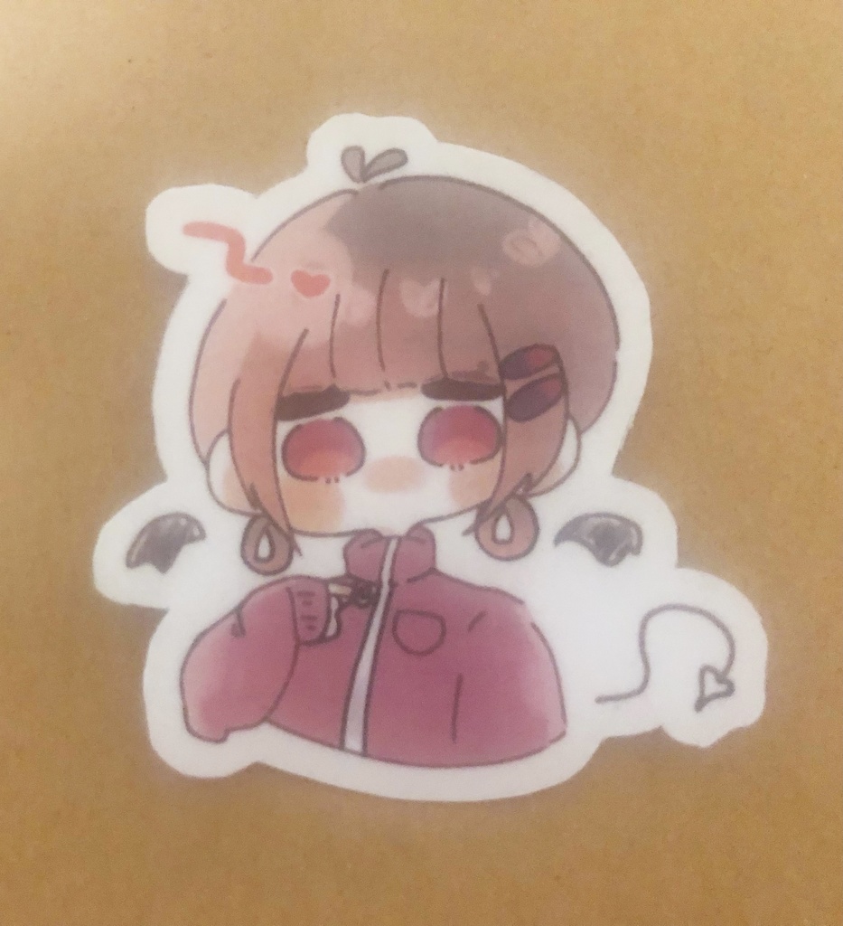 あくまちゃんすてっかー