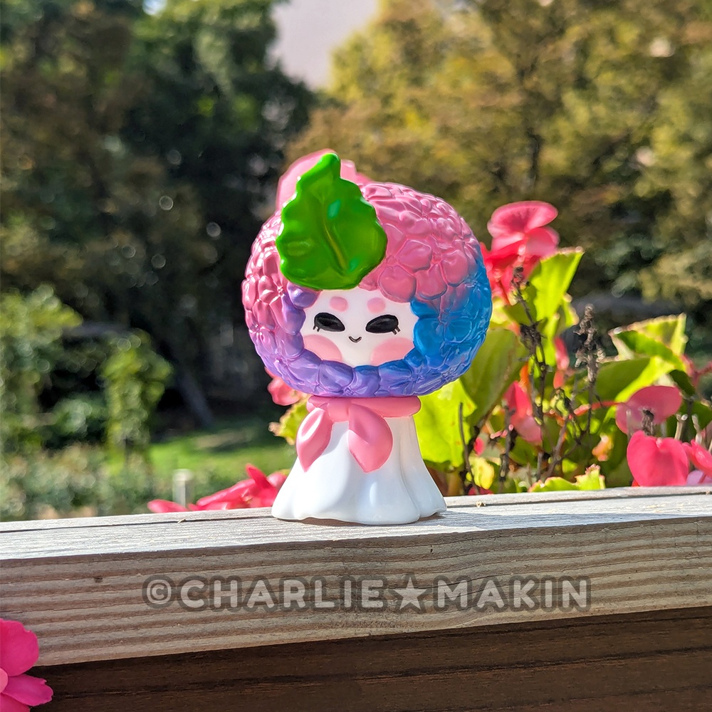  てるてるハナバナ ★ ソフビ (スタンダードカラー版)★発売中!