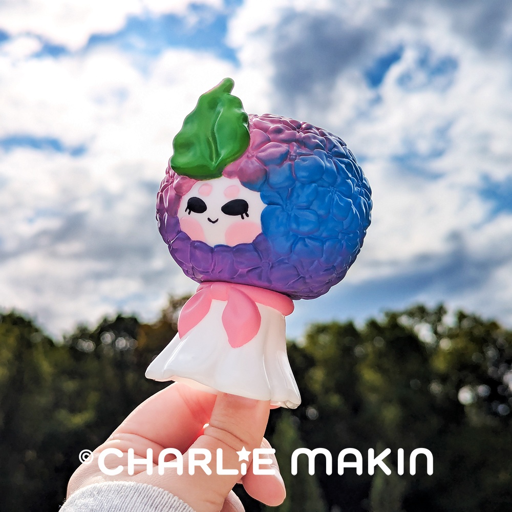 てるてるハナバナ ★ ソフビ (スタンダードカラー版)★発売中!