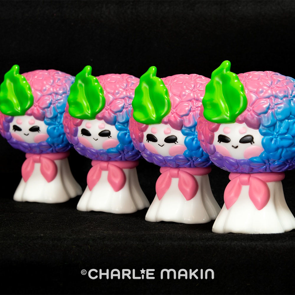 てるてるハナバナ ★ ソフビ (スタンダードカラー版)★発売中!