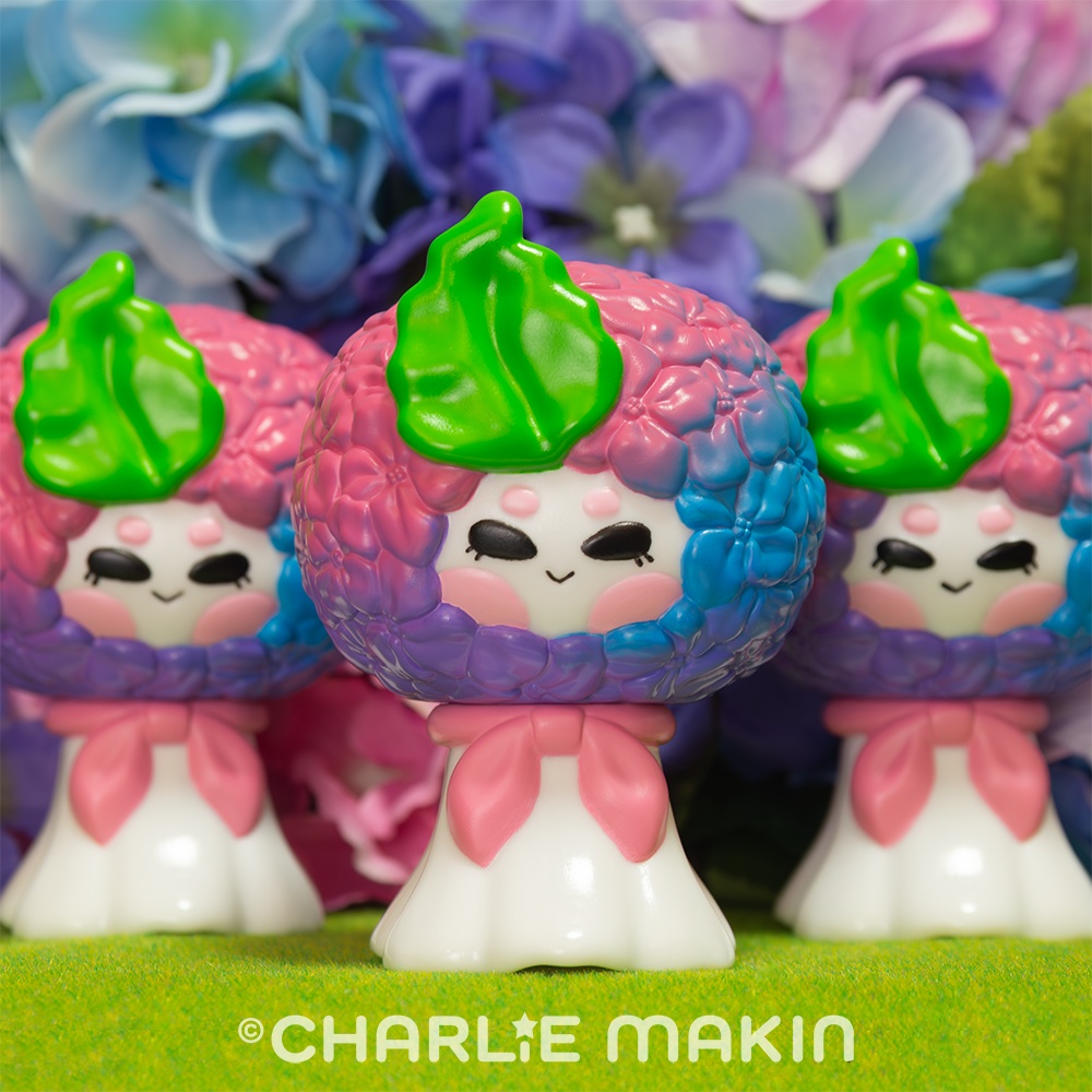 てるてるハナバナ ★ ソフビ (スタンダードカラー版)★発売中!