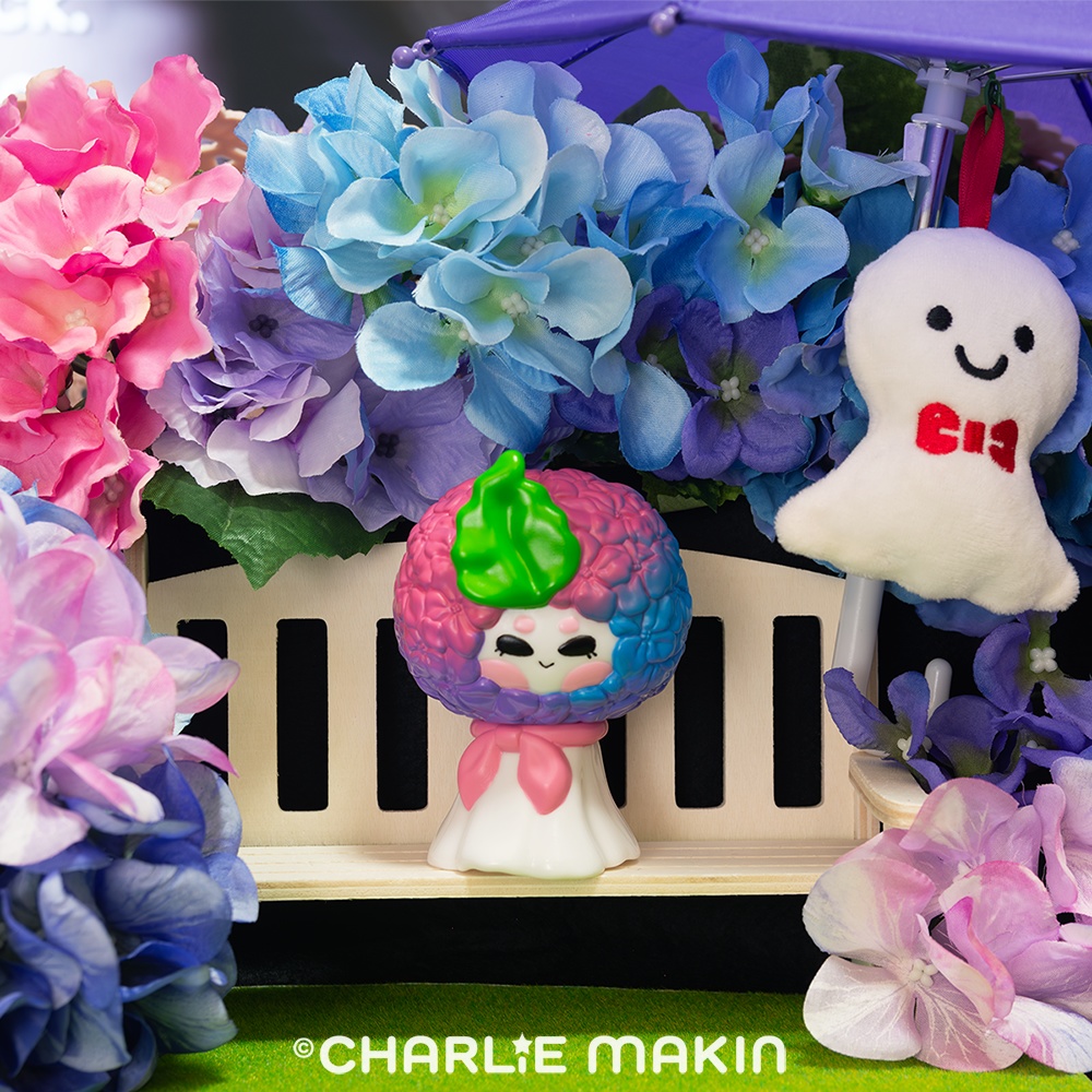 てるてるハナバナ ★ ソフビ (スタンダードカラー版)★発売中!