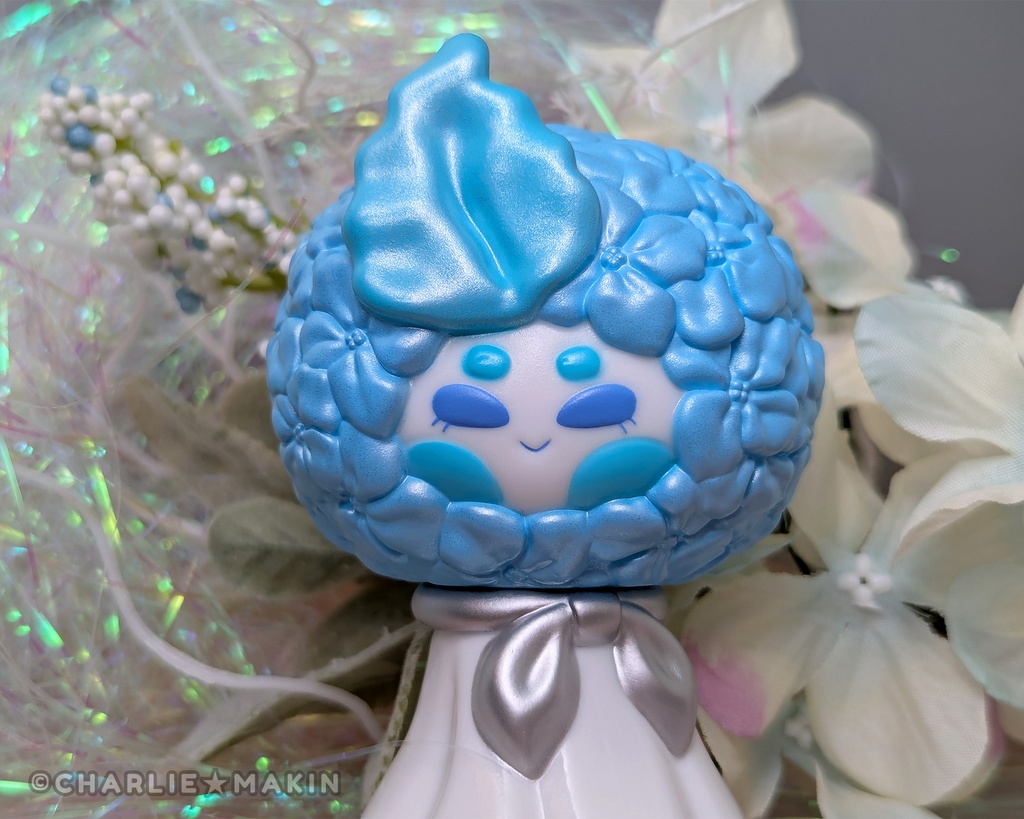 【てるてるハナバナ 】ソフビ ★ アイシー・ウィンター❄️