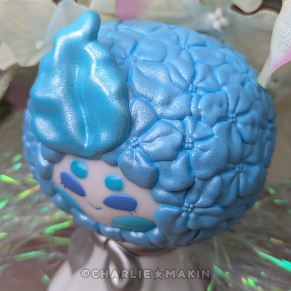 【てるてるハナバナ 】ソフビ ★ アイシー・ウィンター❄️