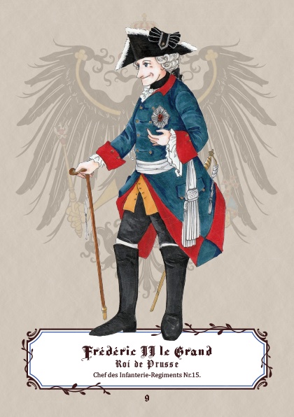 Les uniformes de la guerre de Sept Ans 7年戦争の軍服