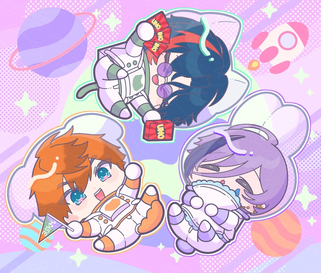 ３SKM　マウスパッド