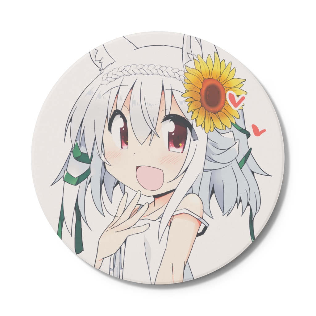 おしゃれしっぽちゃんコースター2023