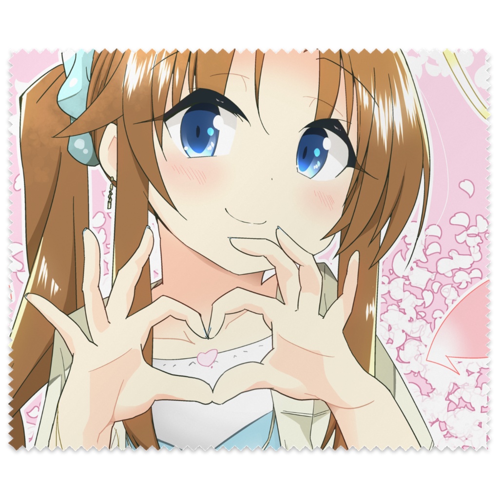 春のうーちゃんメガネ拭き2025