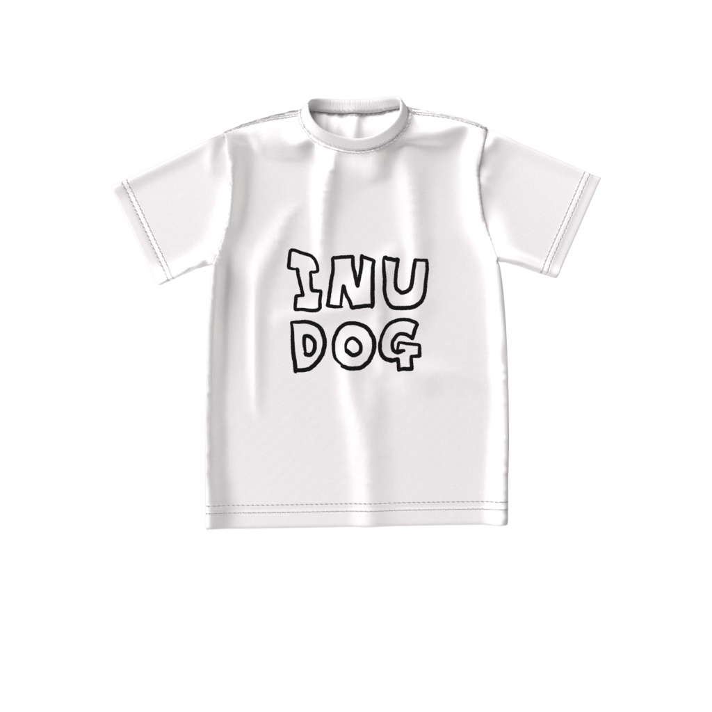 イヌドッグTシャツ・ビッグシルエット
