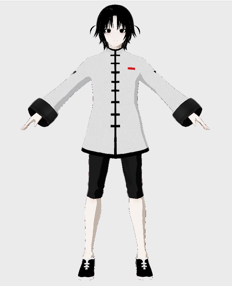 【オリジナル3Dアバター】ヤヤ【VRChat/VRoid】