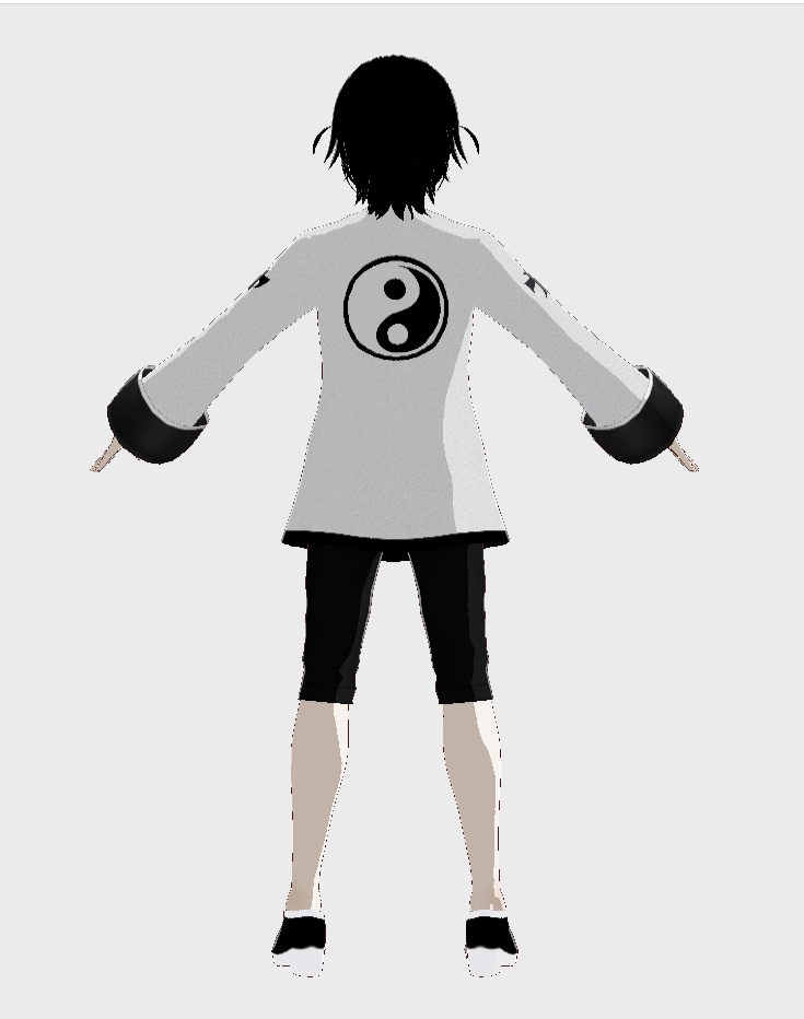 【オリジナル3Dアバター】ヤヤ【VRChat/VRoid】