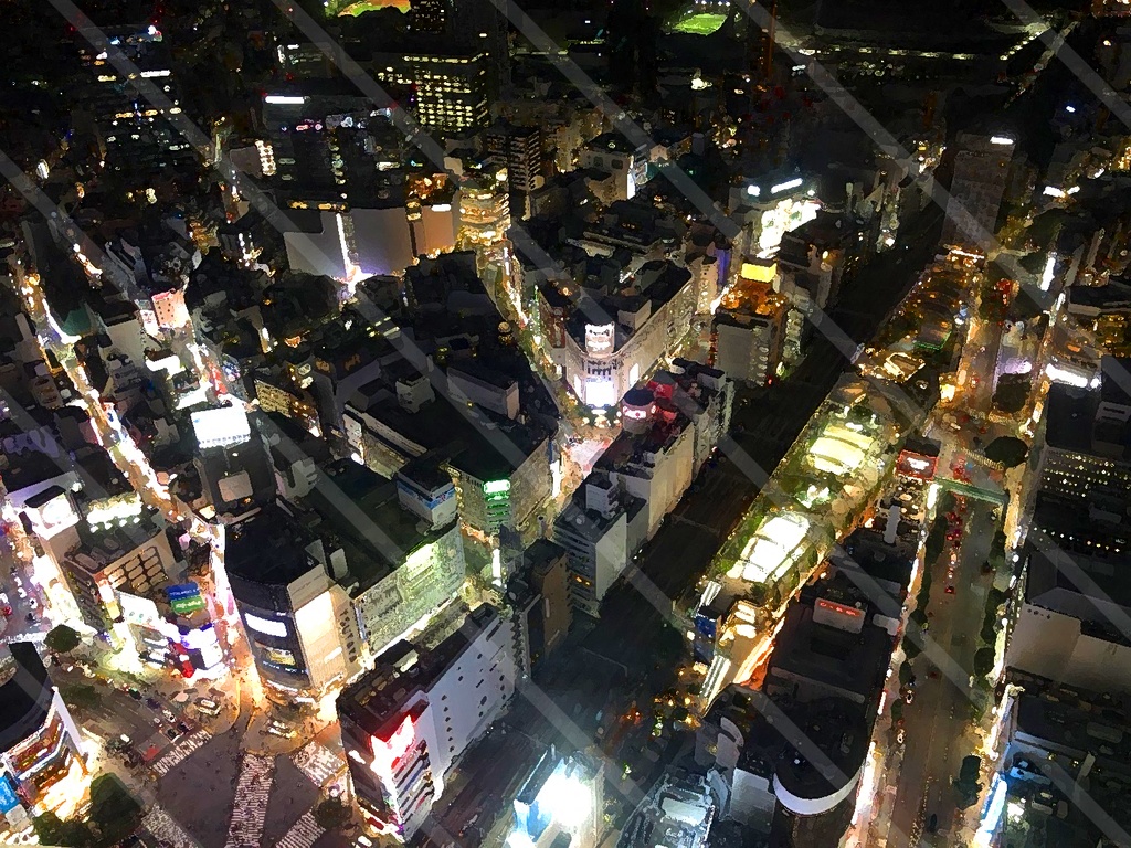 夜景の背景素材＿５枚