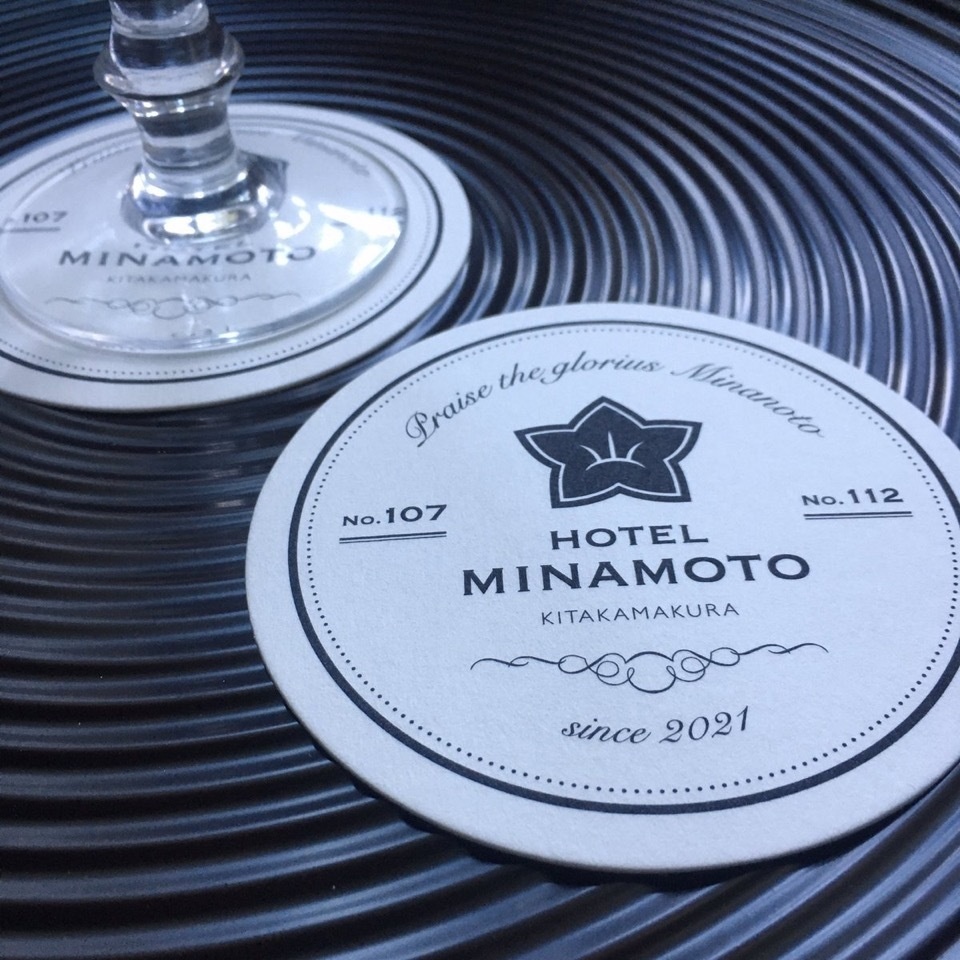 HOTEL MINAMOTO 紙コースター