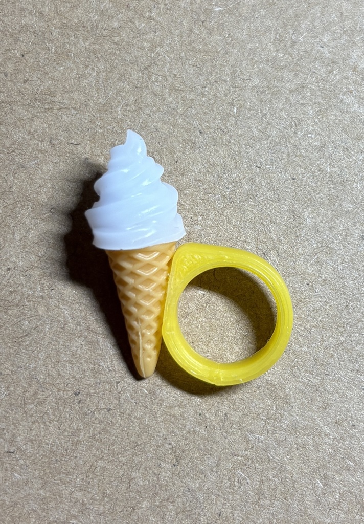 ぬい用ソフトクリーム（ノーマル）