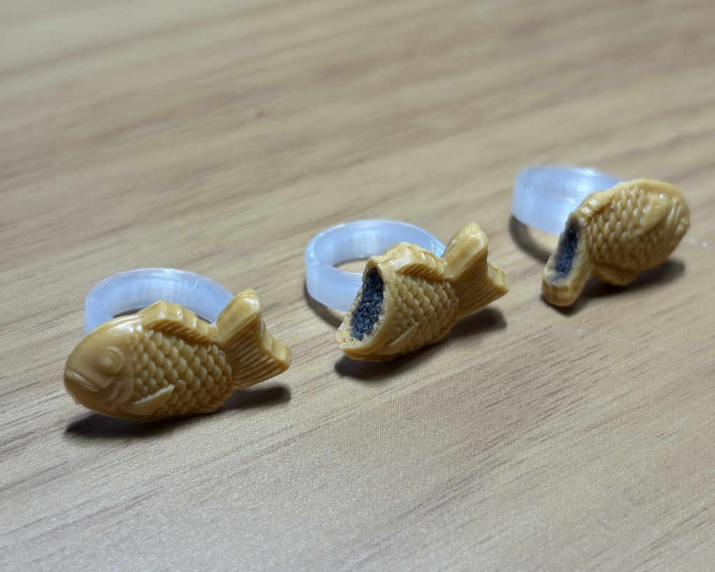 ぬい用たい焼き（3種セット）